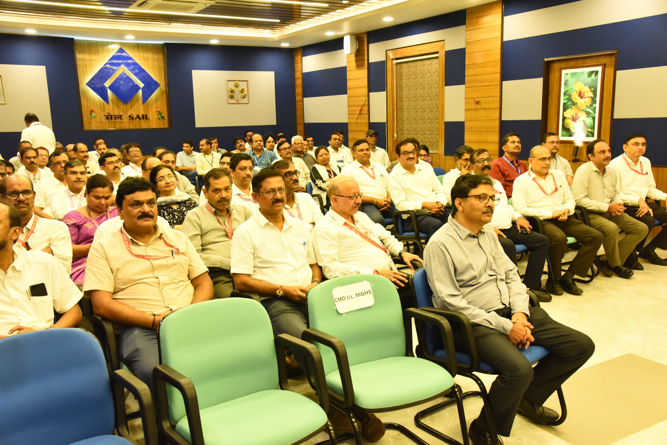 New Conference Hall ‘Samagam’ inaugurated at ED (Works) Building of SAIL RSP