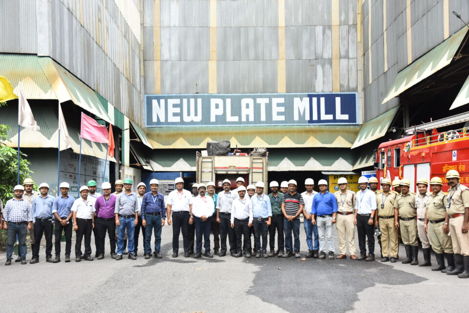 Mock Drill Conducted at New Plate Mill of SAIL Rourkela Steel Plant