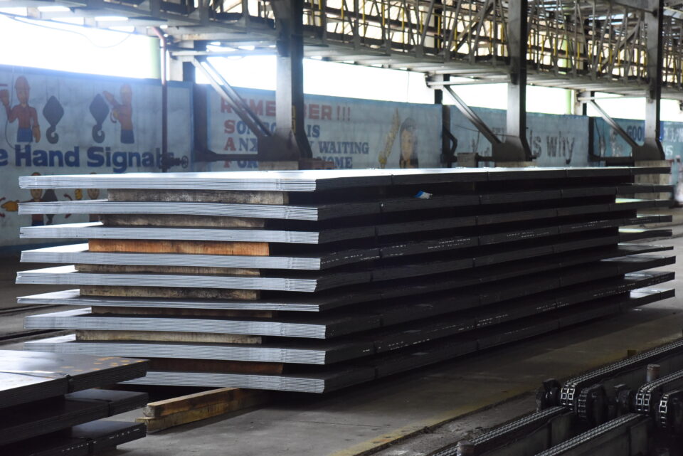 Sheet Shearing Line of HSM-2 of SAIL Rourkela Steel Plant sets New Single Day Production Record