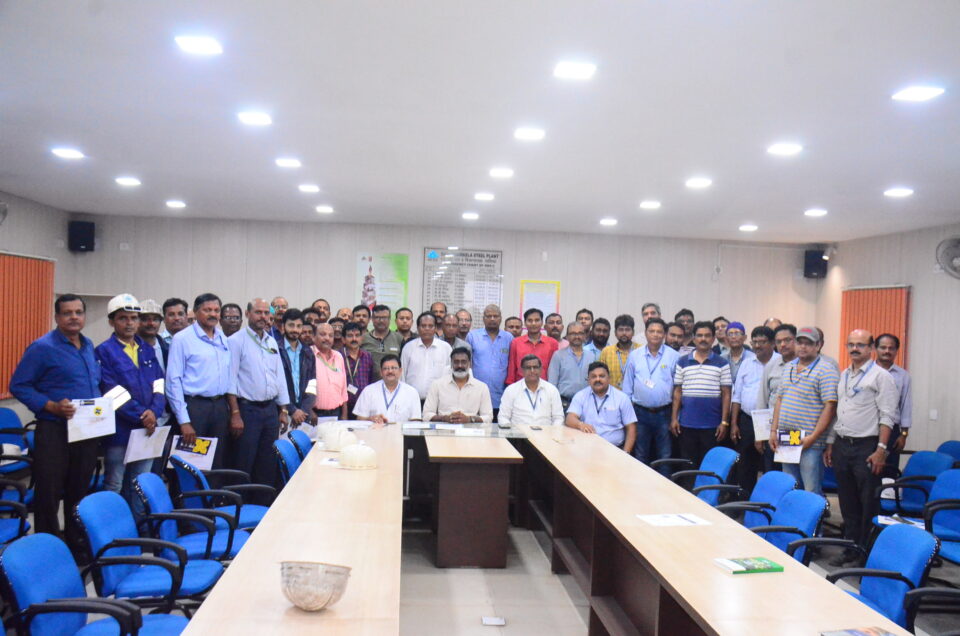 Employees of Mines Central Coordination and SMS-II awarded under SAIL Shabash Scheme