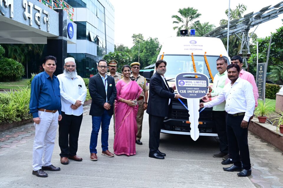 MOIL Donates Ambulance to Dongribuzurg Gram Panchayat under CSR Initiative