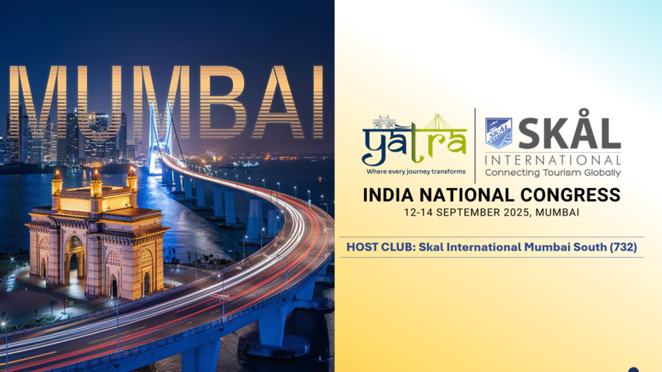 Skål India National Congress 2025 to Convene Global Tourism Leaders in Mumbai