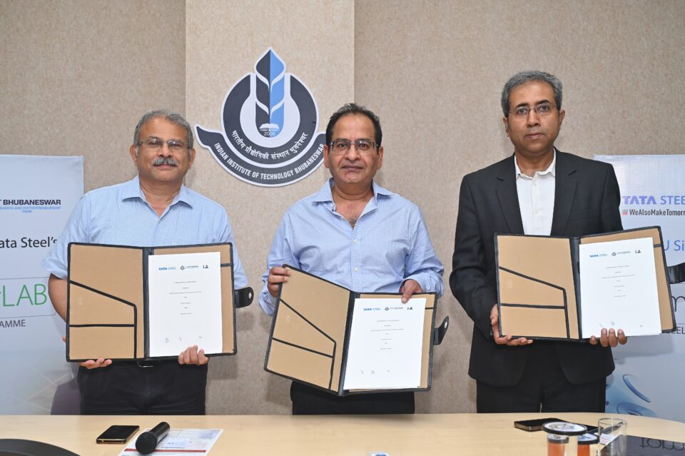 Tata Steel signs MoU with IIT Bhubaneswar
