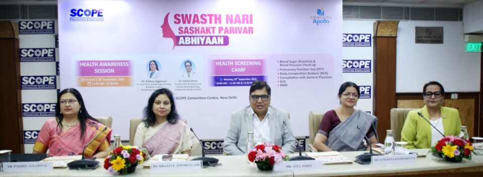 SCOPE partakes in 'Swasth Nari, Sashakt Parivar Abhiyaan