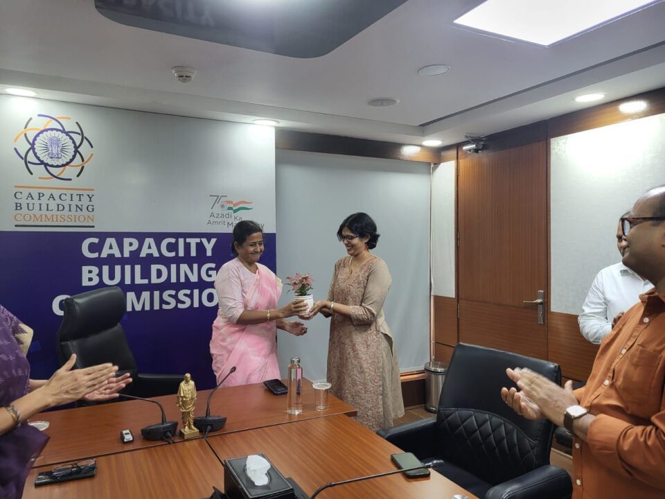 Capacity Building Commission Bids Farewell to Ms. V. Lalithalakshmi