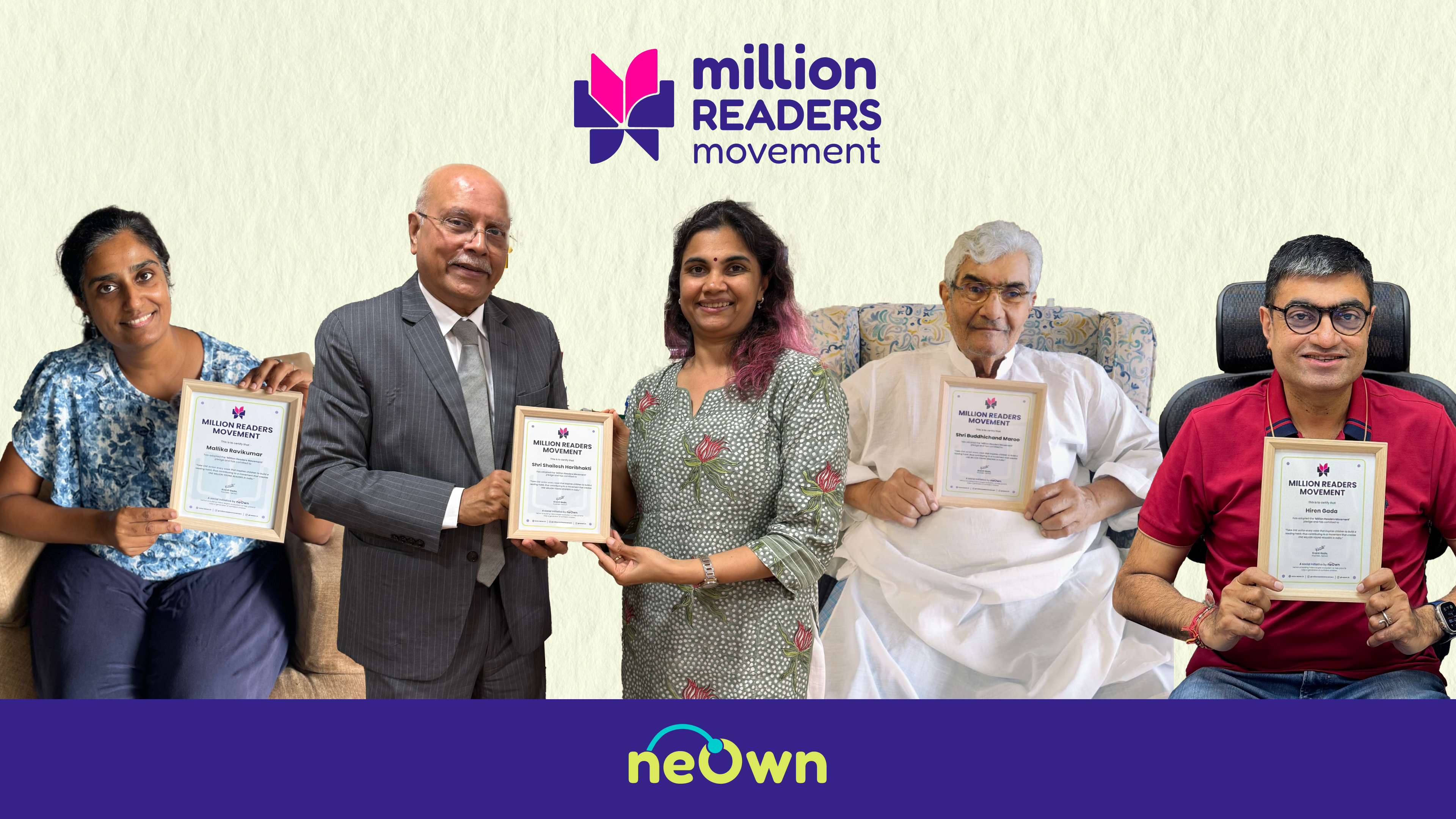 neOwn Launches Nationwide Million Readers Movement to Transform India’s Reading Culture