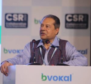 Dr. Bhaskar Chatterjee Celebrates a Decade of Indian CSR and Envisions a Sustainable Future at bVokal Summit