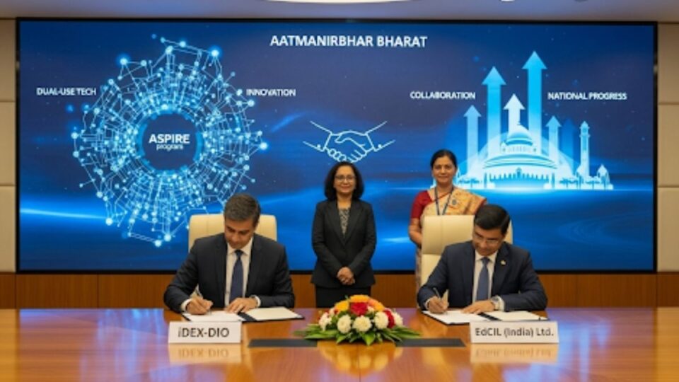 EdCIL (India) Ltd signs MoU with iDEX-DIO