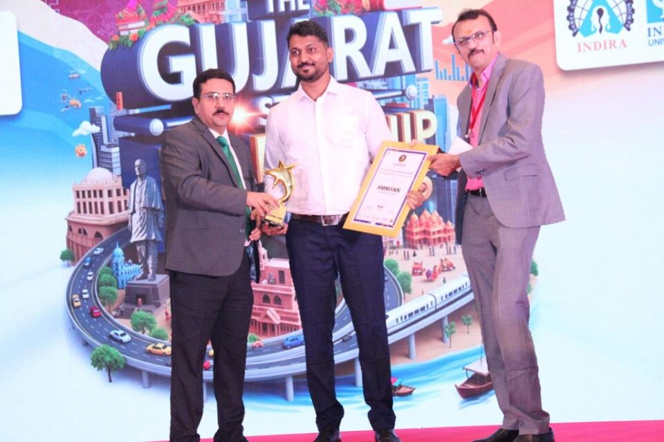 Ammann India Honoured for ‘Best Sustainable Strategies’ at Gujarat State Leadership Awards 2025