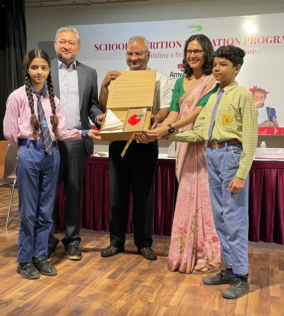 Amway India’s Power of 5 Goes to School
