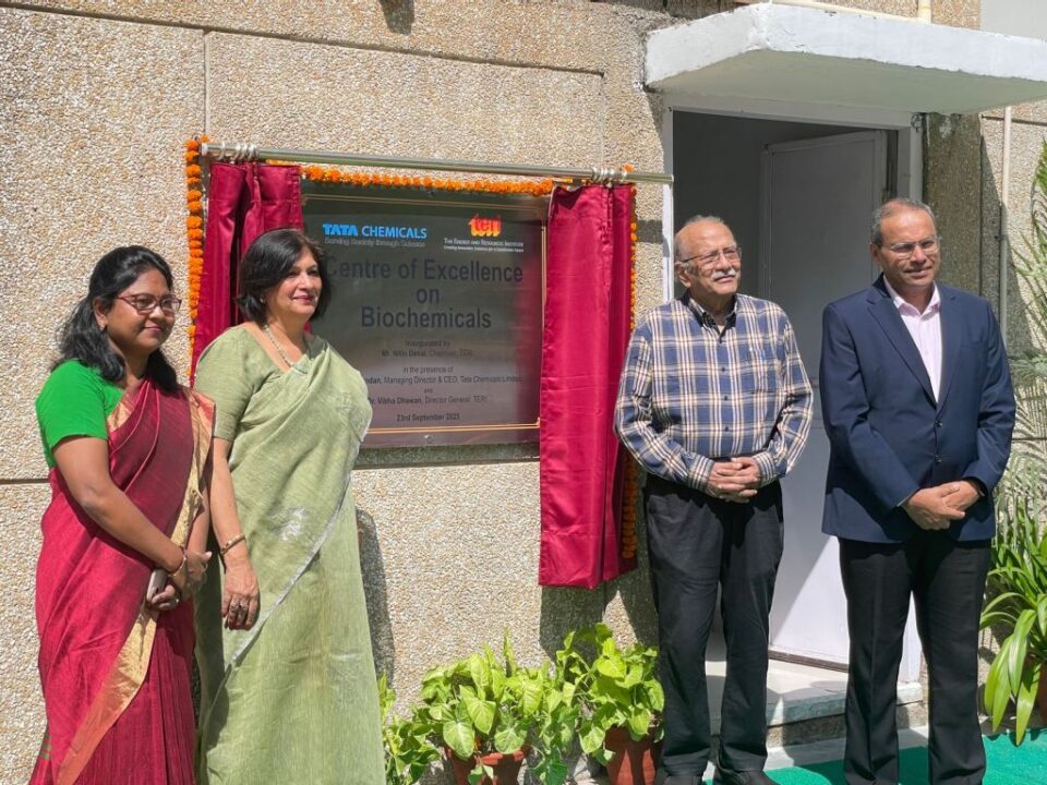 India’s Bioeconomy Gets a Push with Tata Chemicals–TERI Centre of Excellence on Biochemicals