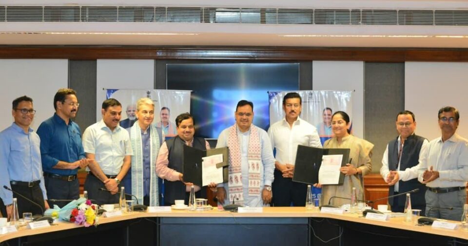 NBCC signed an MoU with RIICO
