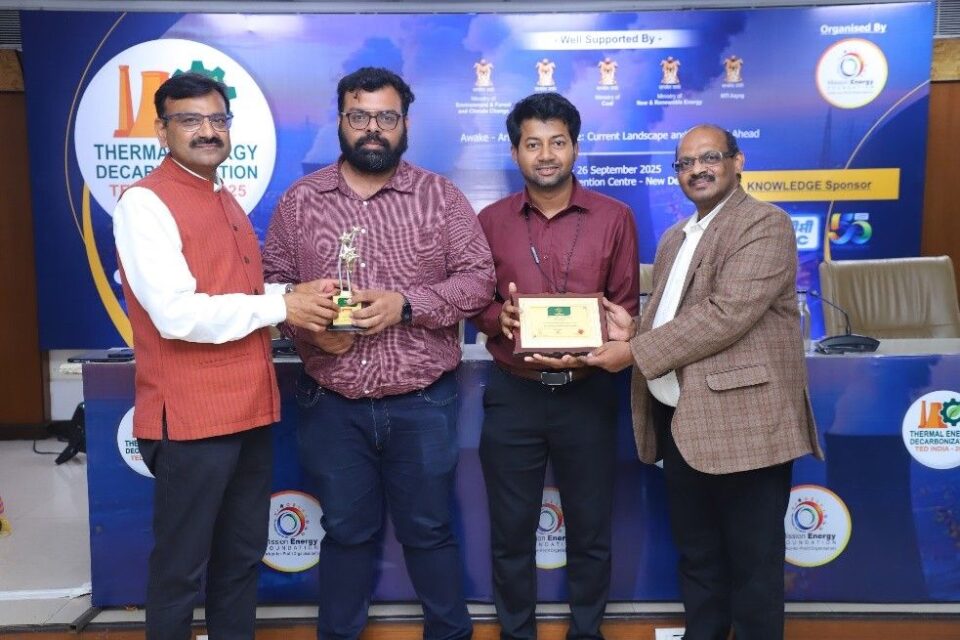 NETRA honoured with the “Technology Innovation – Best CCUS Initiative” award