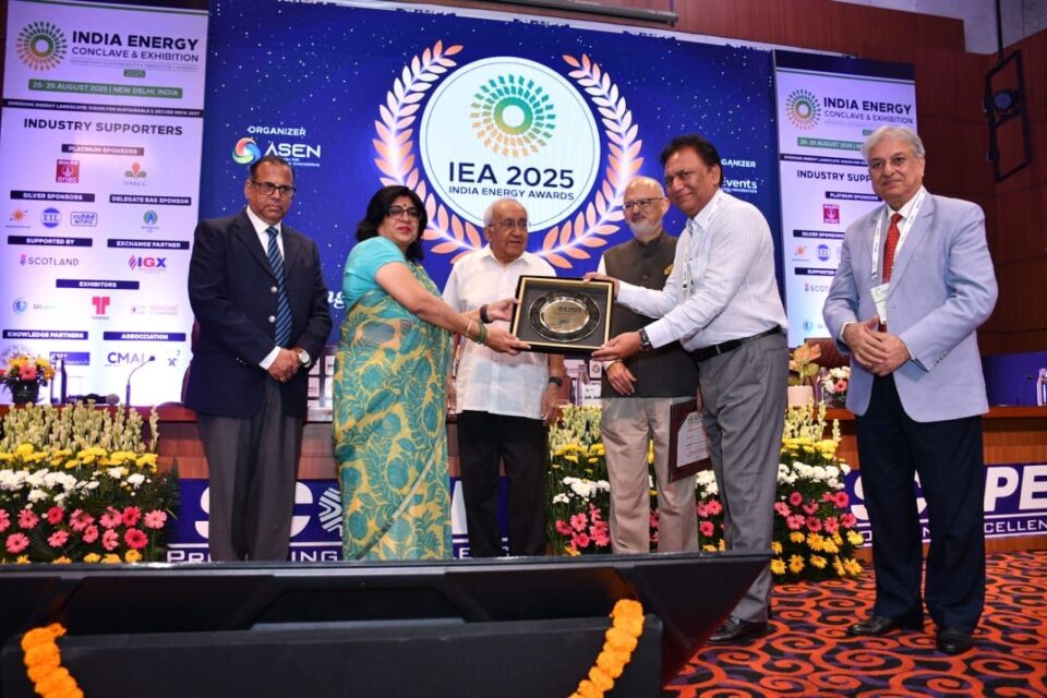 NTPC honoured with Clean Energy Innovation Award at the India Energy Conclave