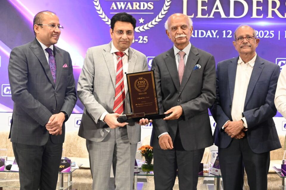 Tata Power’s CFO Sanjeev Churiwala honoured with ‘CFO of the Year’ award 2024-25 by CII