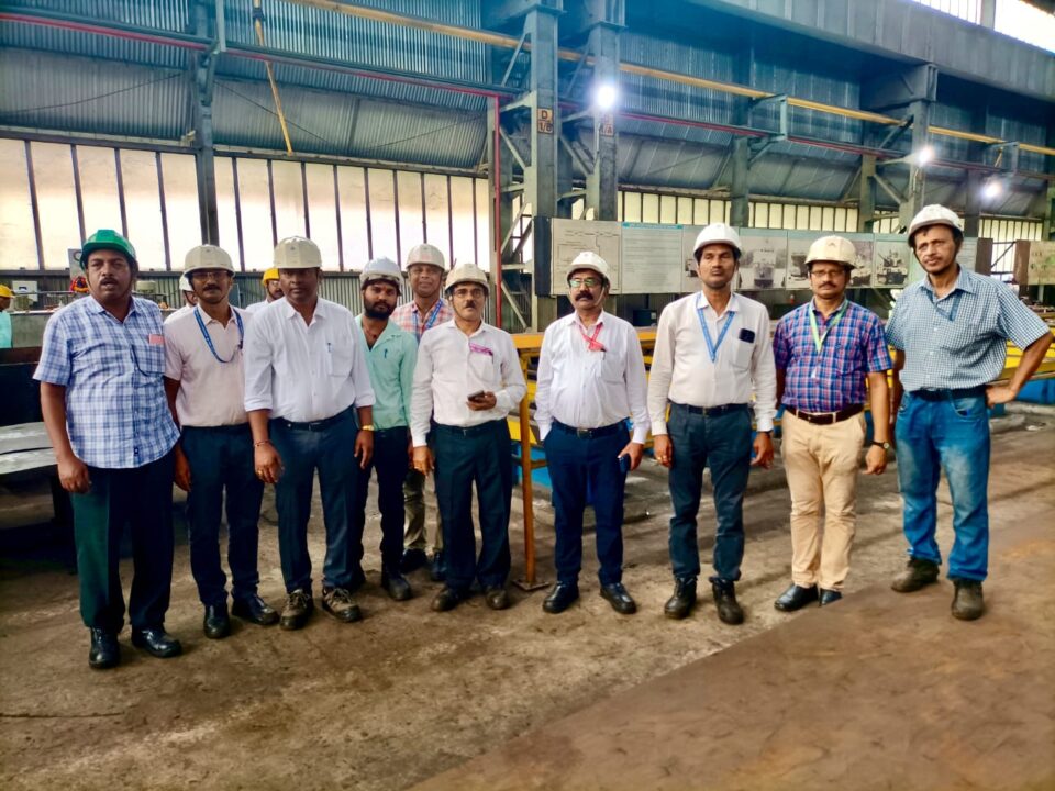 Plate Turnover Device inaugurated at Special Plate Plant of SAIL Rourkela Steel Plant