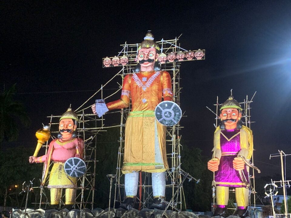 Salt Lake Sanskritik Sansad & Sanmarg to Burn 60-Feet-Tall Ravana Effigy at Central Park
