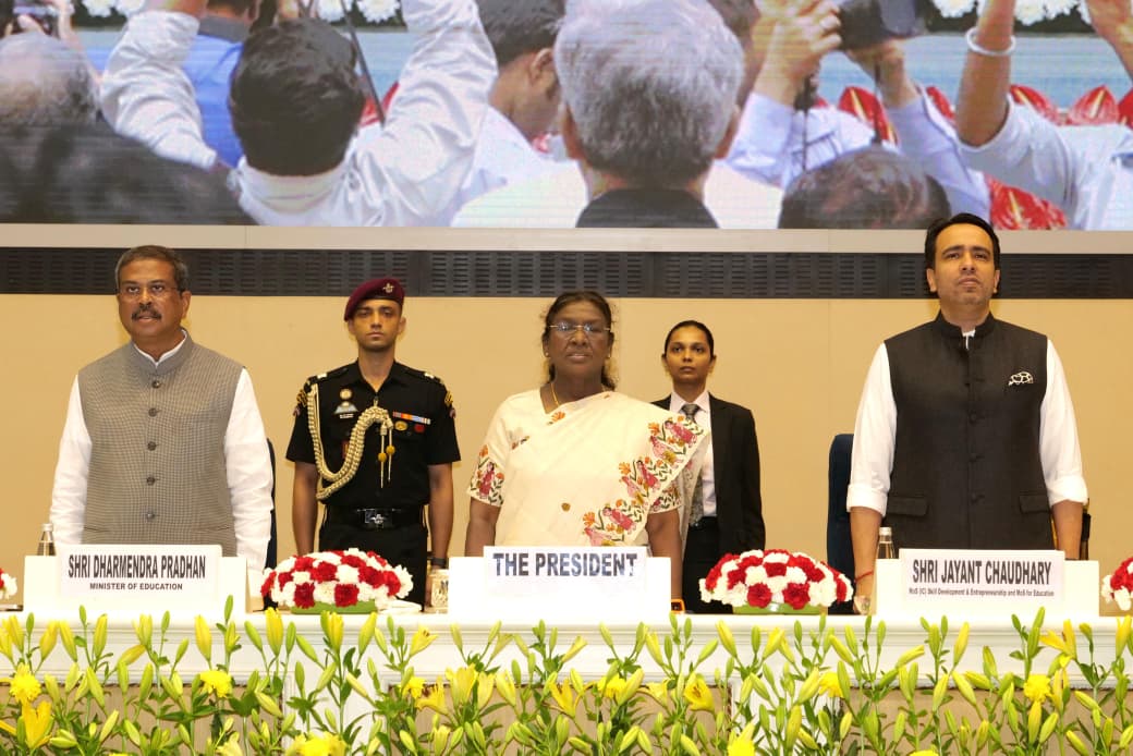 Skill Trainers Conferred with National Teachers’ Awards 2025 by Hon’ble President of India