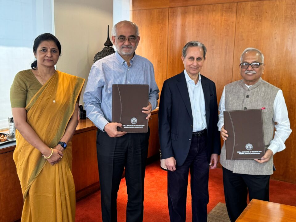 BIT Mesra signs MoU with Mr. Madan Mohan Mohanka