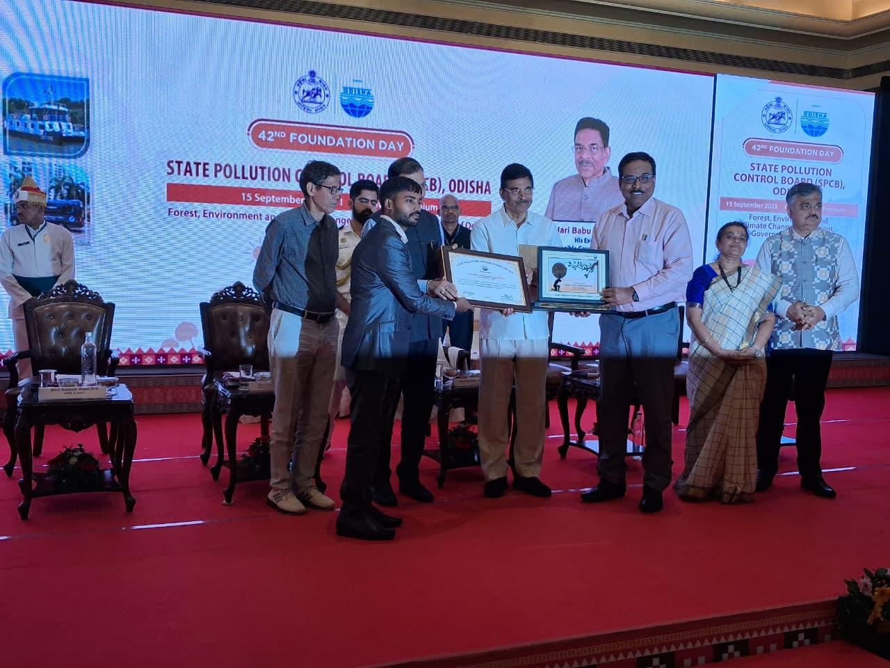 Bolani Iron Ore Mine awarded with Pollution Control Excellence Award 2025