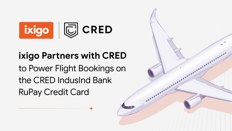 ixigo Partners with CRED to Power Flight Bookings