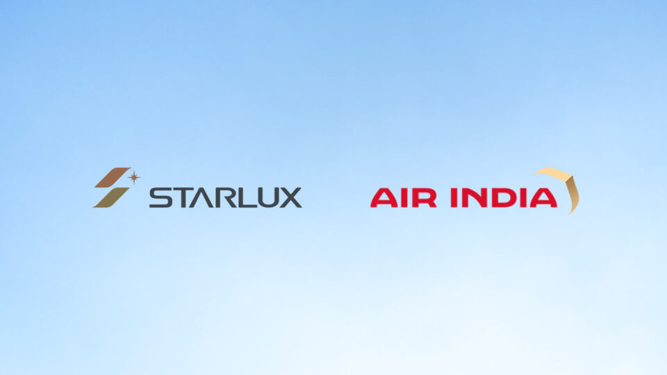 AIR INDIA ENTERS INTERLINE PARTNERSHIP WITH STARLUX AIRLINES 