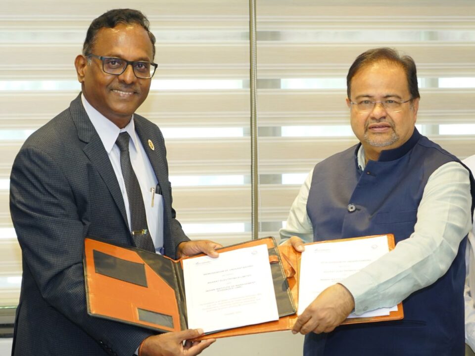 BEL and IIM-Kozhikode Sign MoU