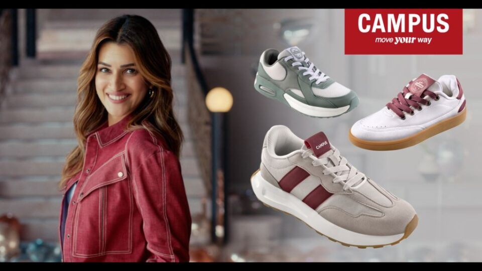 Kriti Sanon Breaks Through Labels in Campus Shoes’ New ‘You Go Girl!’ Campaign