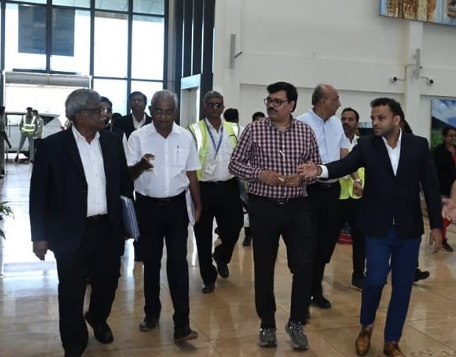 AAI Chairman Reviews Development Works at Belagavi Airport