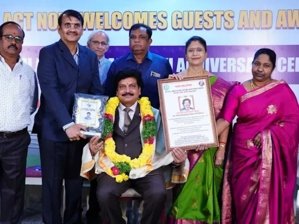 NLC India CMD Prasanna Kumar Motupalli Receives Dr. A.P.J. Abdul Kalam Lifetime Achievement Award