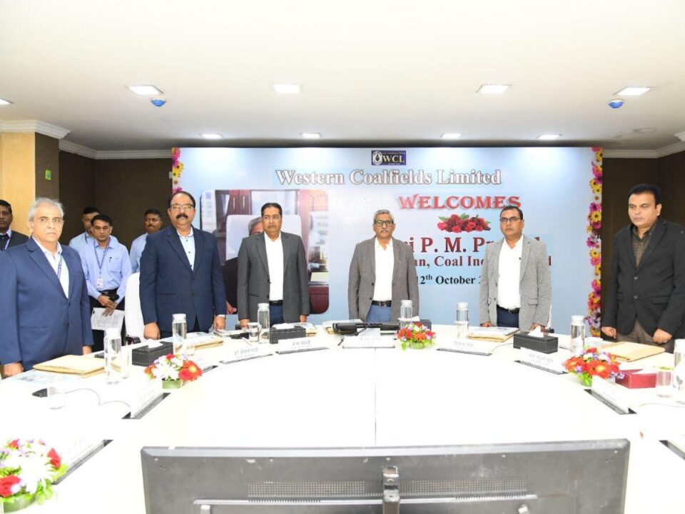 Coal India Chairman Visits WCL to Review Operations and Future Strategies