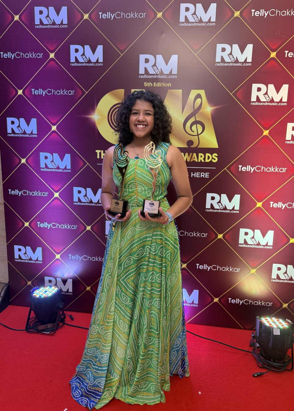 CIS Student Mahati Wins Top Honors at India’s Largest Independent Music Awards