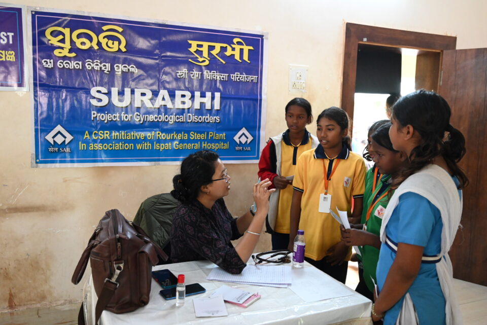 More than 250 villagers benefit from the Multi-disciplinary Health Camp organized by Rourkela Steel Plant in Kuarmunda Block