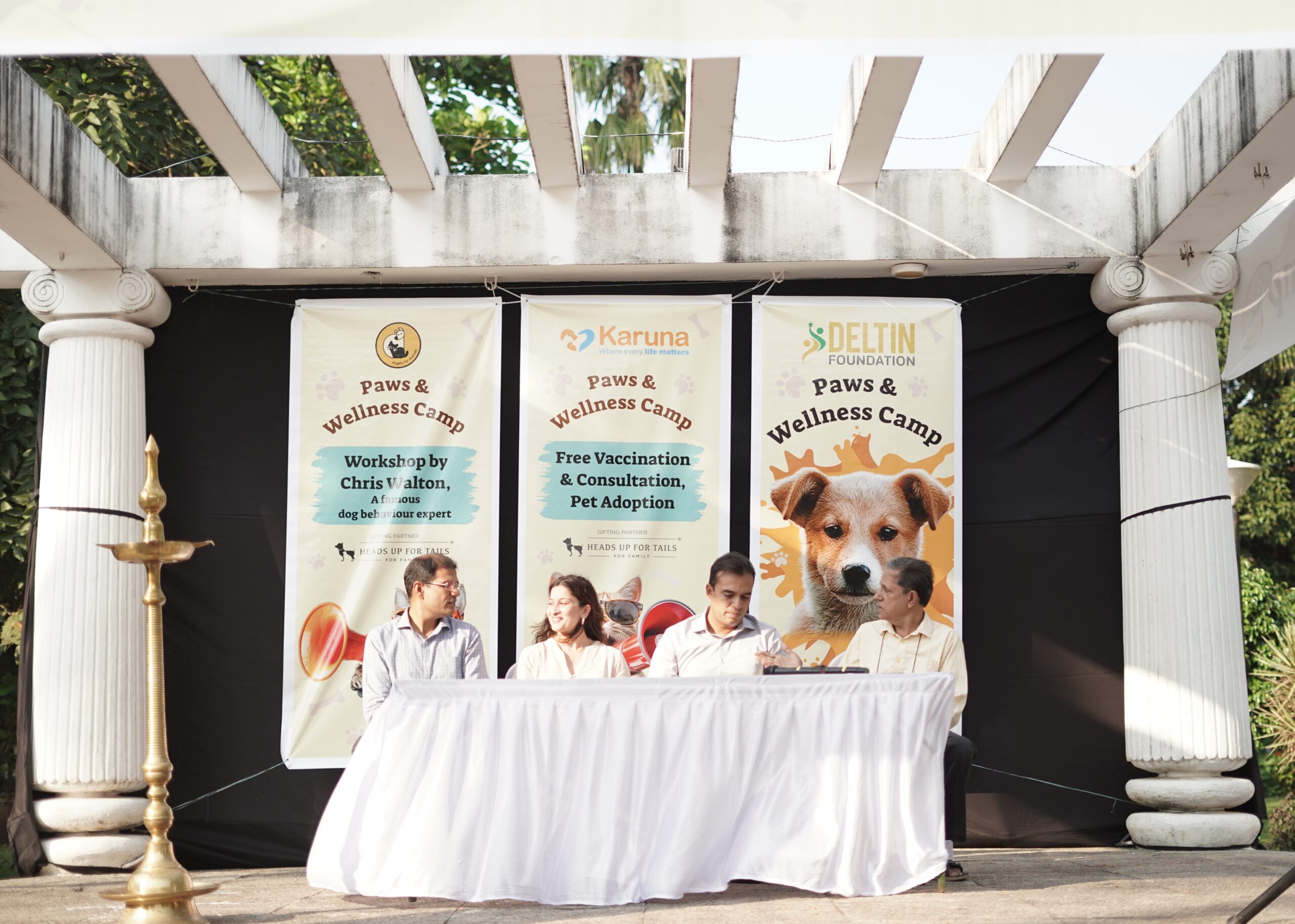 Deltin Foundation and Alpha Angels Host High-Impact ‘Paws & Wellness Camp'