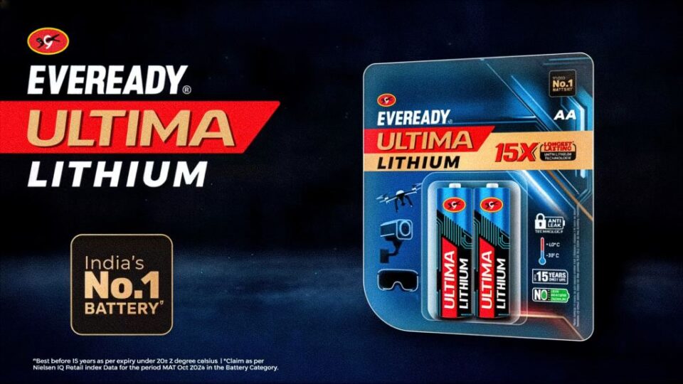 Eveready Industries Launches New Ultima Lithium Battery Range for High-Drain Devices