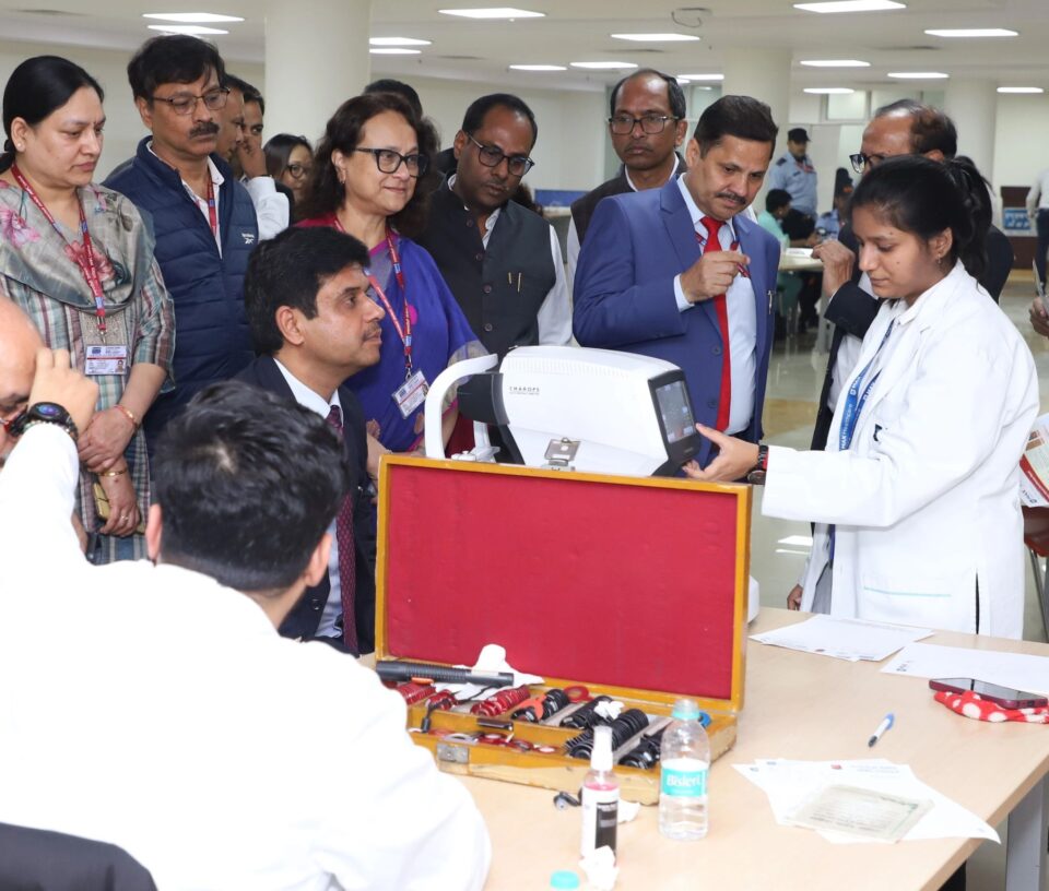 NHPC CMD Inaugurates Multi-Specialty Health Camp in Faridabad