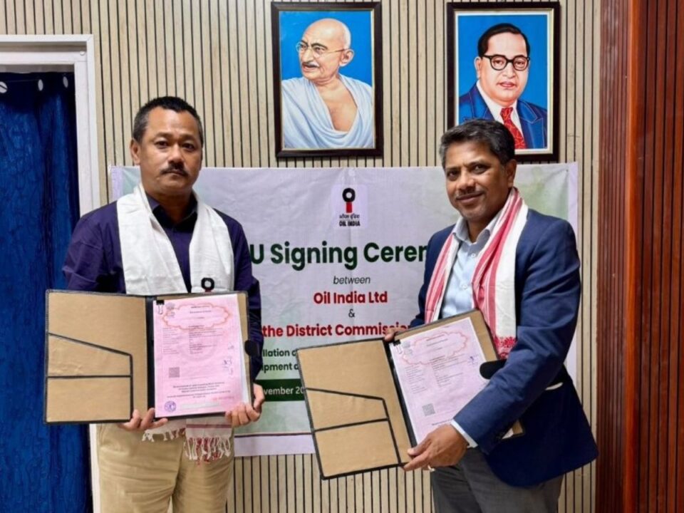 Oil India Signs MoU with District Commissioner Office Goalpara