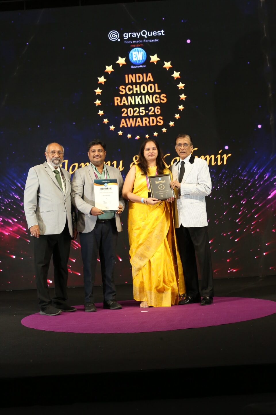 The Premia Academy receives Prestigious Education World Award for Student Leadership & Skill Development
