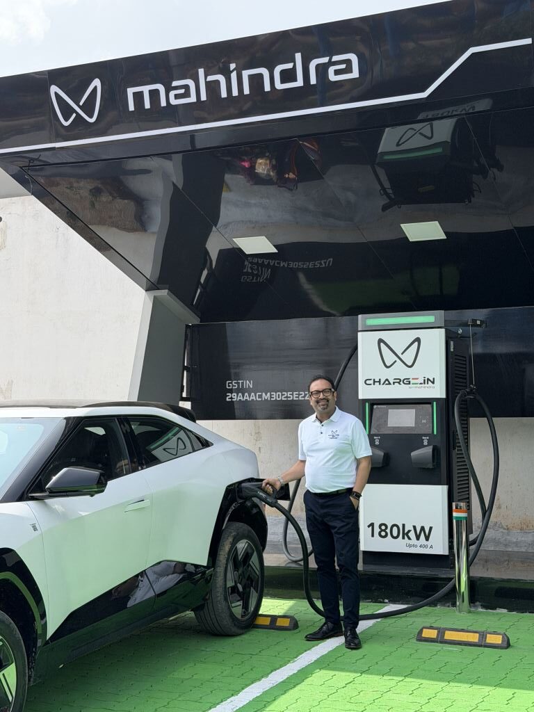 Mahindra Charge_IN inaugurates 180 kW ultra-fast charging network
