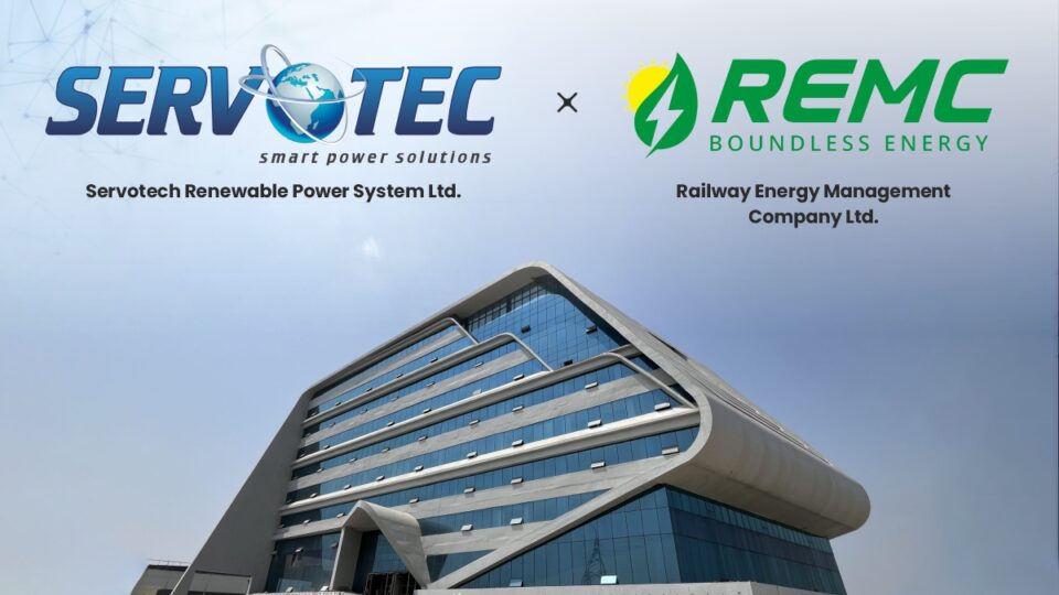 Servotech Renewable Secures ₹16.31 Crore Grid-Connected Solar Project from Railway Energy Management Company Ltd.