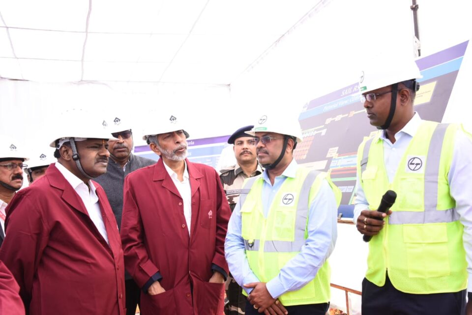 Union Steel Minister Inaugurates State-of-the-Art Caster 4 at SAIL Rourkela Steel Plant