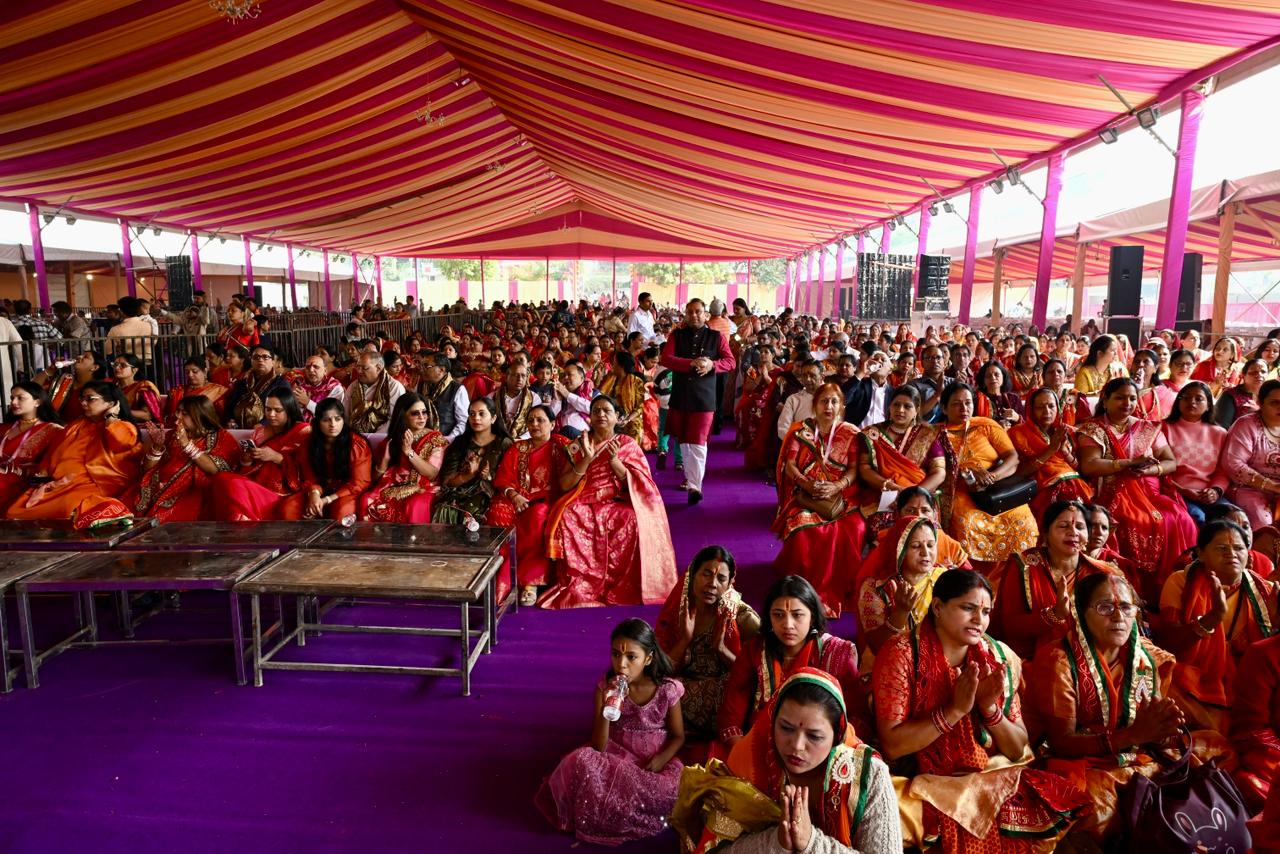 Shri Kedarnath Mandir Trust Delhi Hosts Grand Kalash Yatra to Mark the Beginning of a Seven-Day Shiv Mahapuran Katha