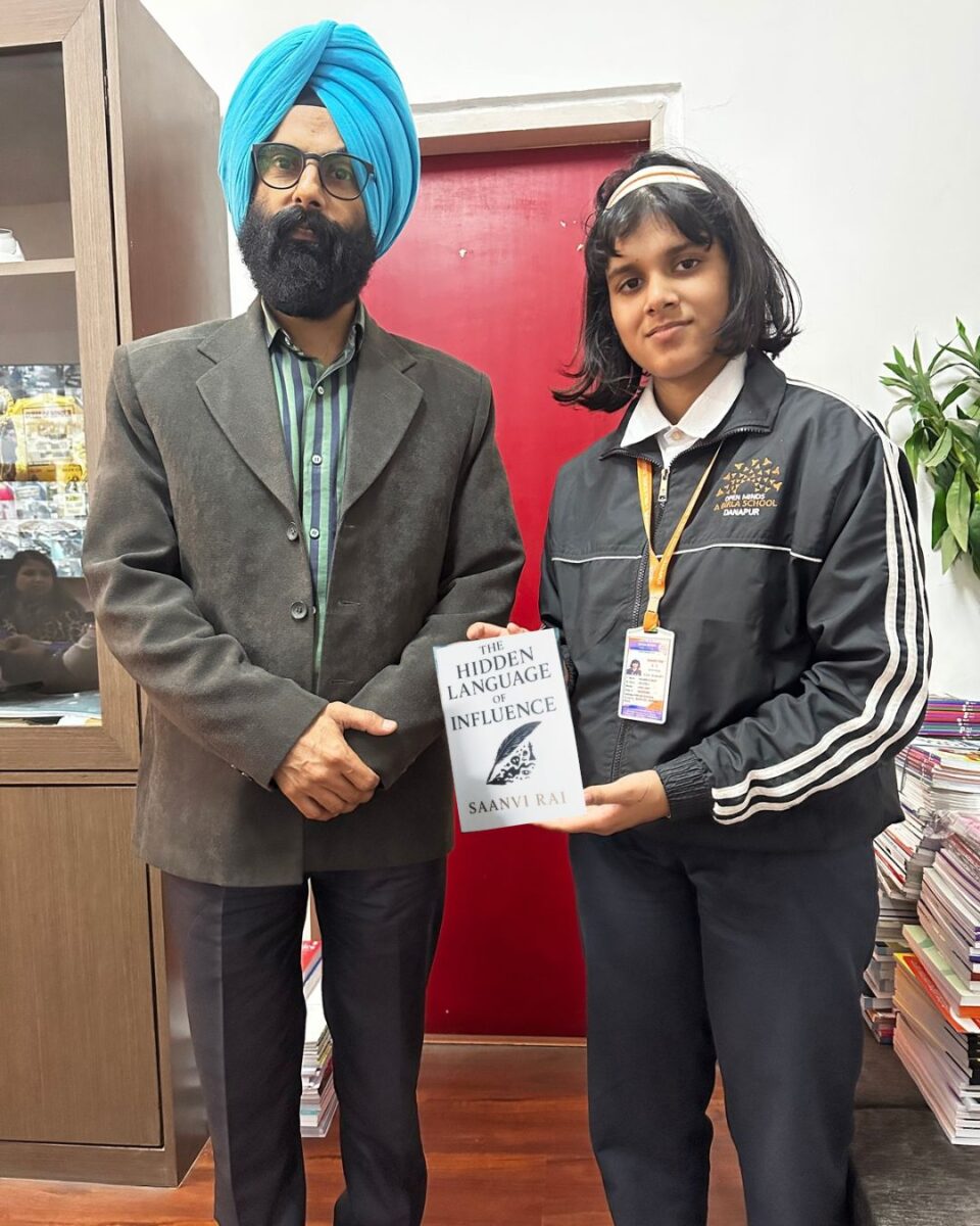 14-year-old author explores human influence and decision-making