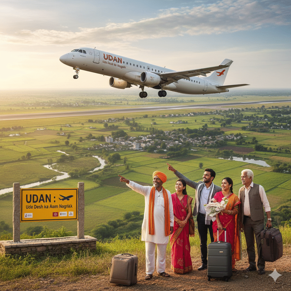 UDAN scheme boosts regional air connectivity in India