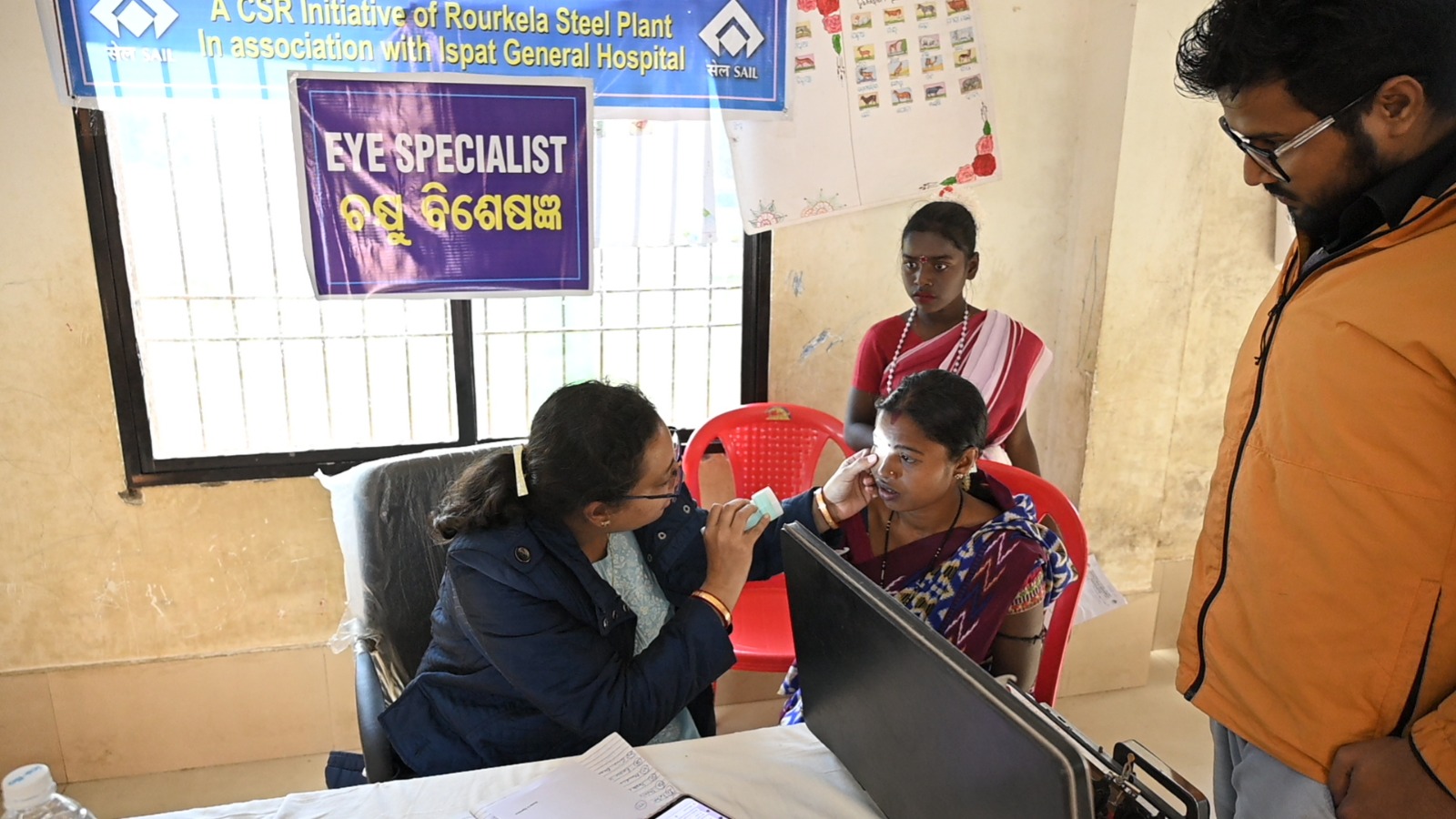 More than 230 villagers benefit from the Multi-disciplinary Health Camp organized by SAIL RSP