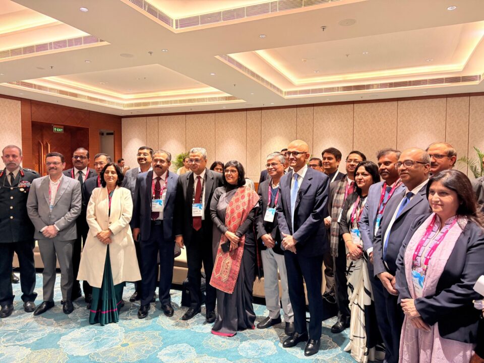 REC CMD Meets Satya Nadella at Microsoft Leadership Event