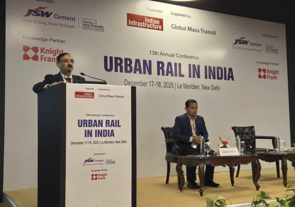 DMRC MD highlights innovation and expansion at Urban Rail conference