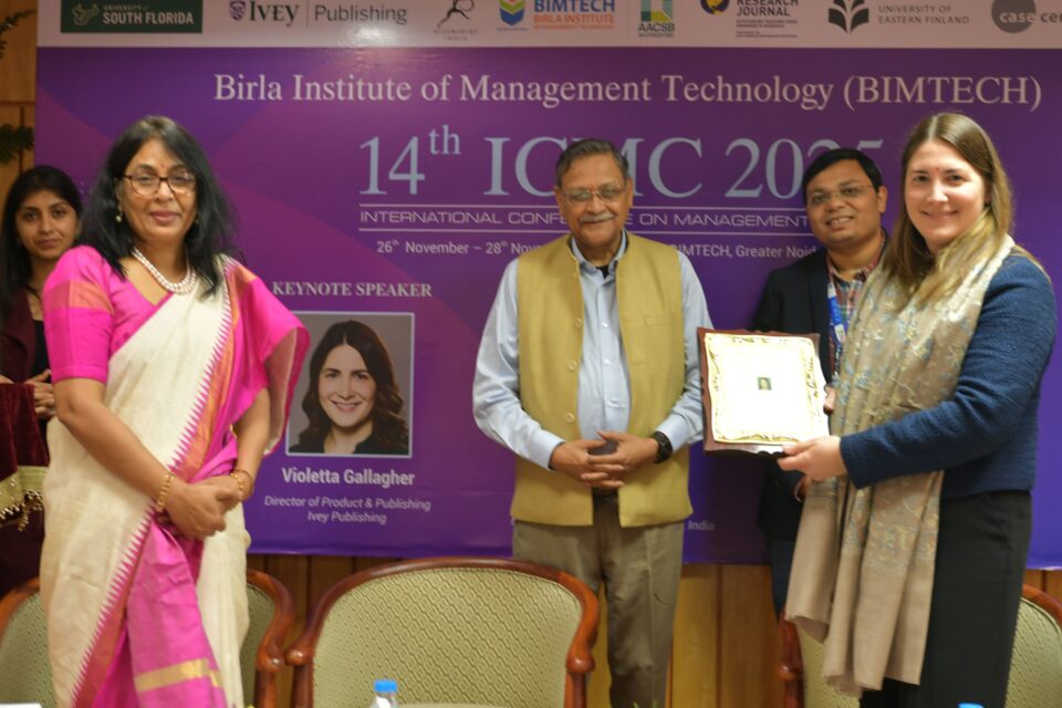 BIMTECH’s ICMC 2025 Concludes with Key Reflections from IIM Ahmedabad Director Prof. Bharat Bhasker