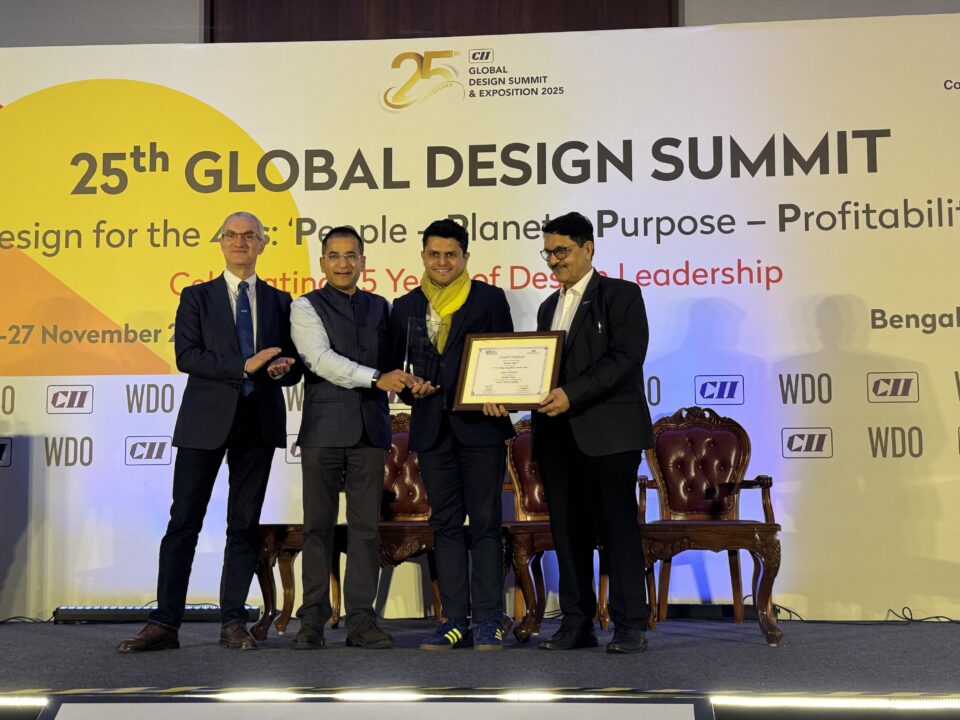Dual Honour and Recognition for Greaves Electric Mobility at the 25th CII Global Design Summit 2025