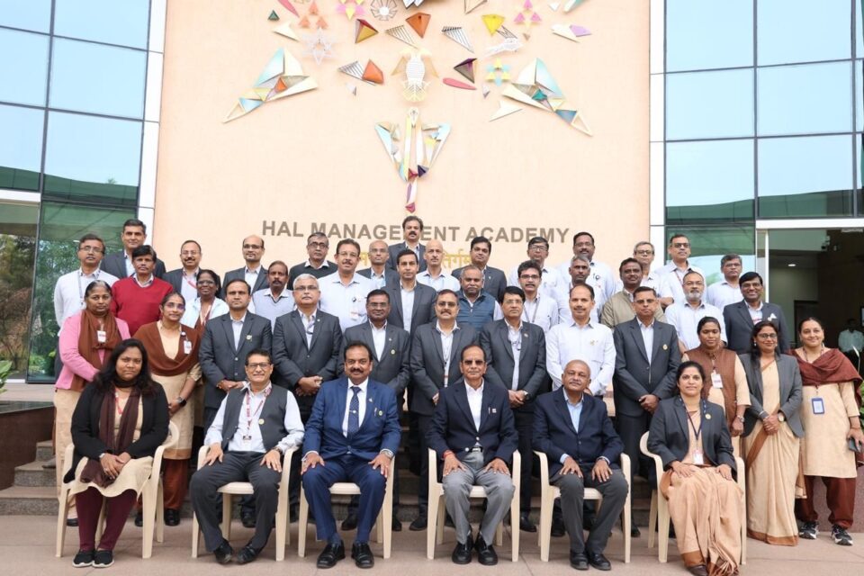 HAL strategic brainstorming session at HAL Management Academy